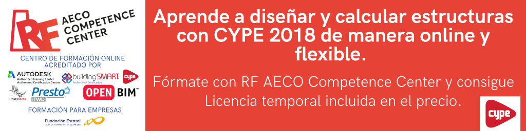 Diseño y cálculo de estructuras con CYPE 2018banner