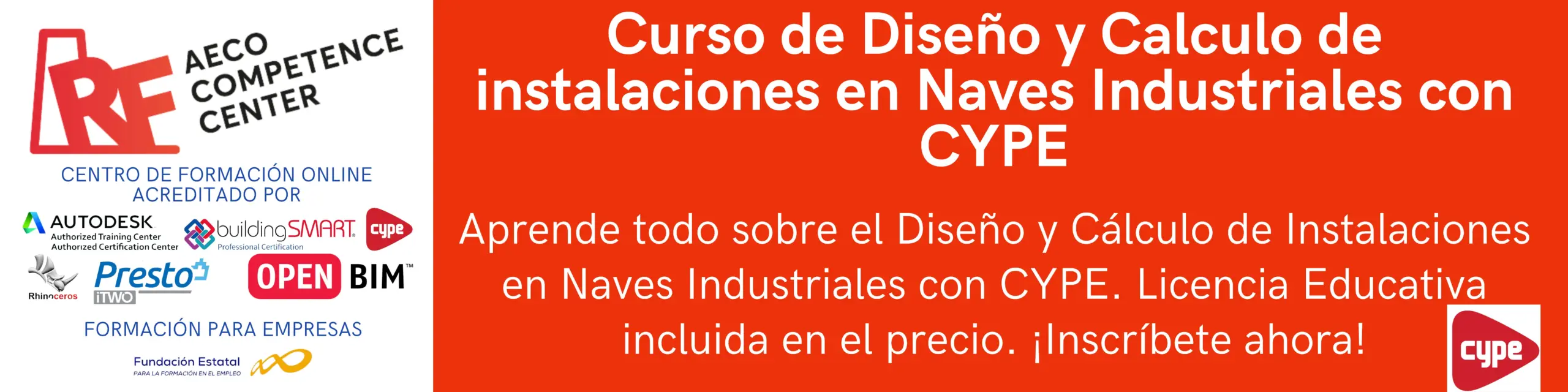 Diseño y Calculo de instalaciones en Naves Industriales con CYPE - RF AECO Competence Center
