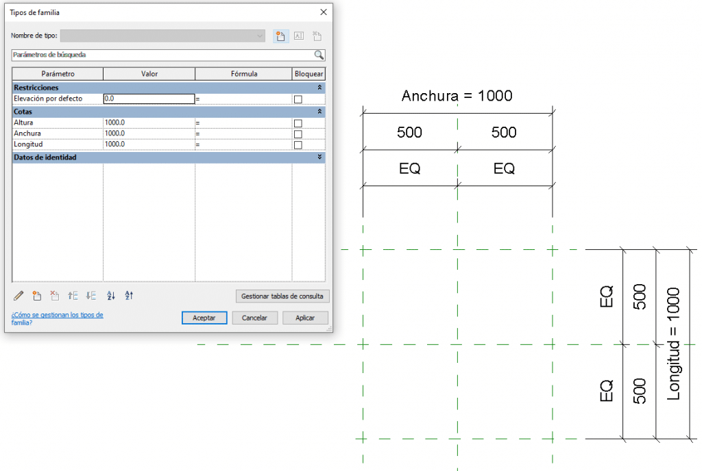 familias revit