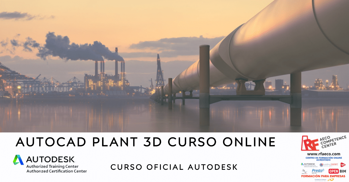 curso online de Autocad Plant 3D oficial de Autodesk