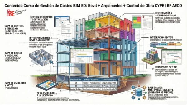 Contenido Curso de Gestion de Costes BIM 5D