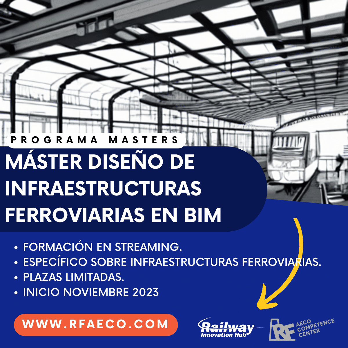 Master BIM en diseño de Infraestructuras Ferroviarias