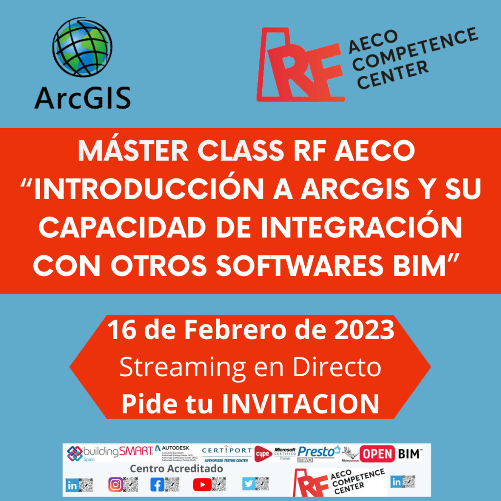 ArcGIS Master Class para BIM RF AECO competence center
