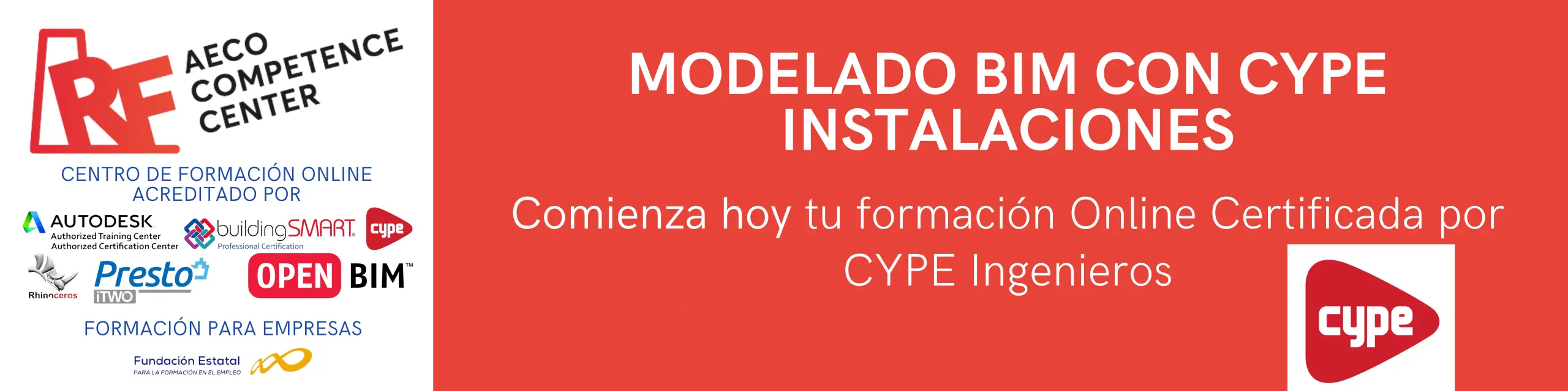 Modelado BIM con CYPE Instalaciones - RF AECO Competence Center