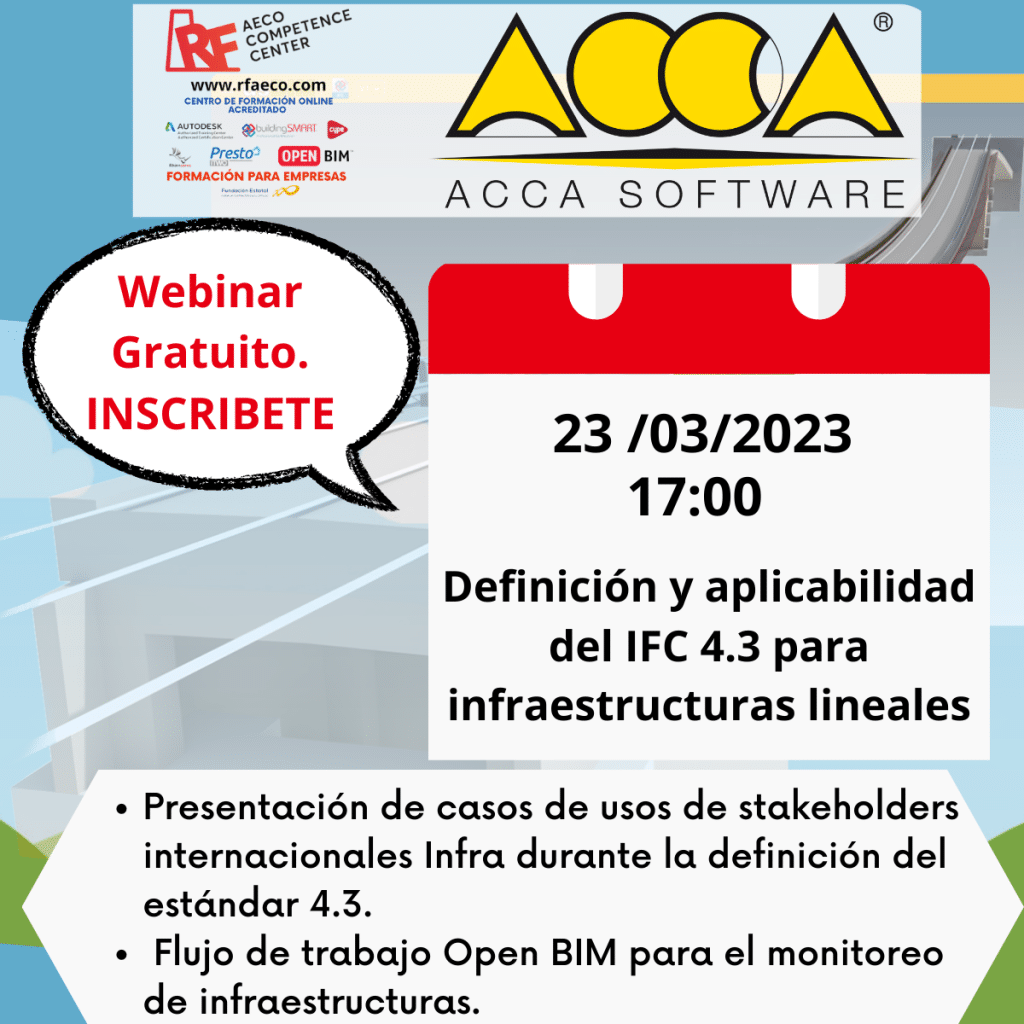 Definición aplicabilidad IFC4.3 Infraestructuras