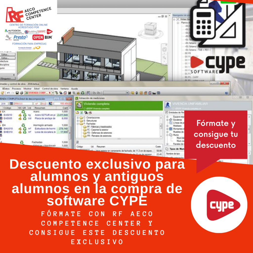 Descuento software CYPE