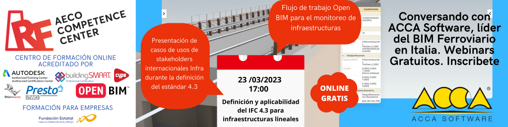 Definición aplicabilidad IFC4.3 Infraestructuras