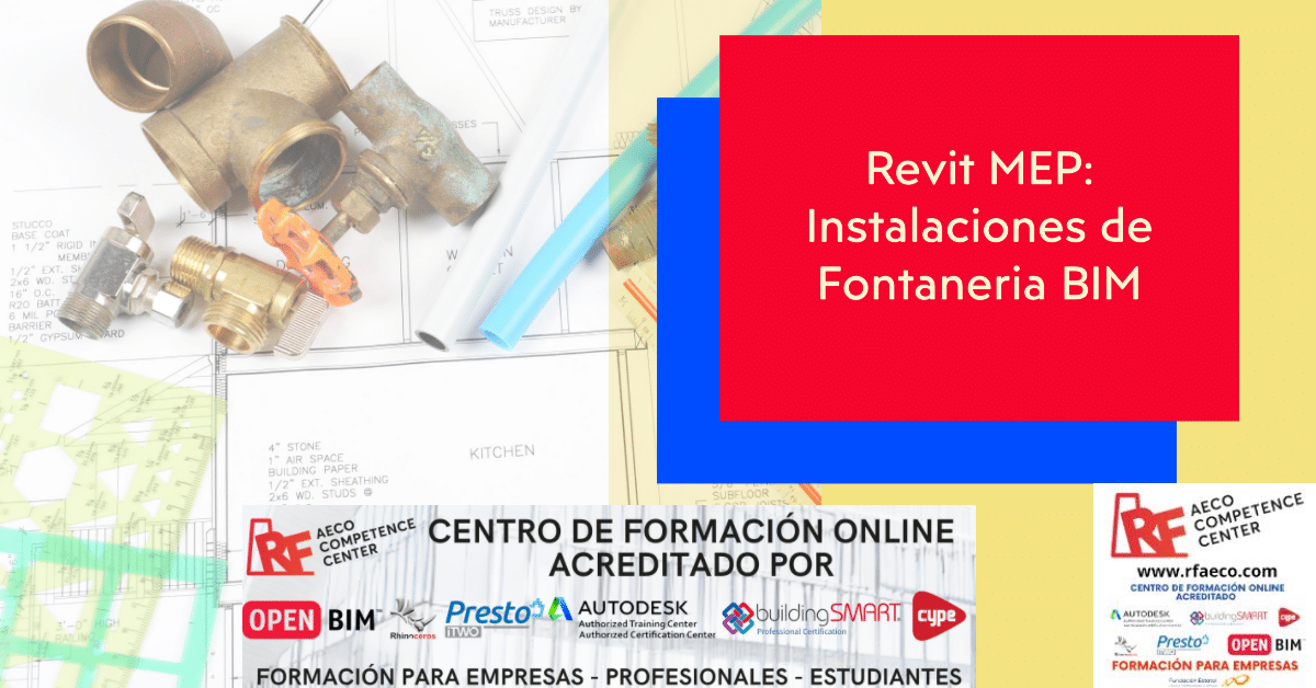 revit Mep Instalaciones Fontaneria BIM