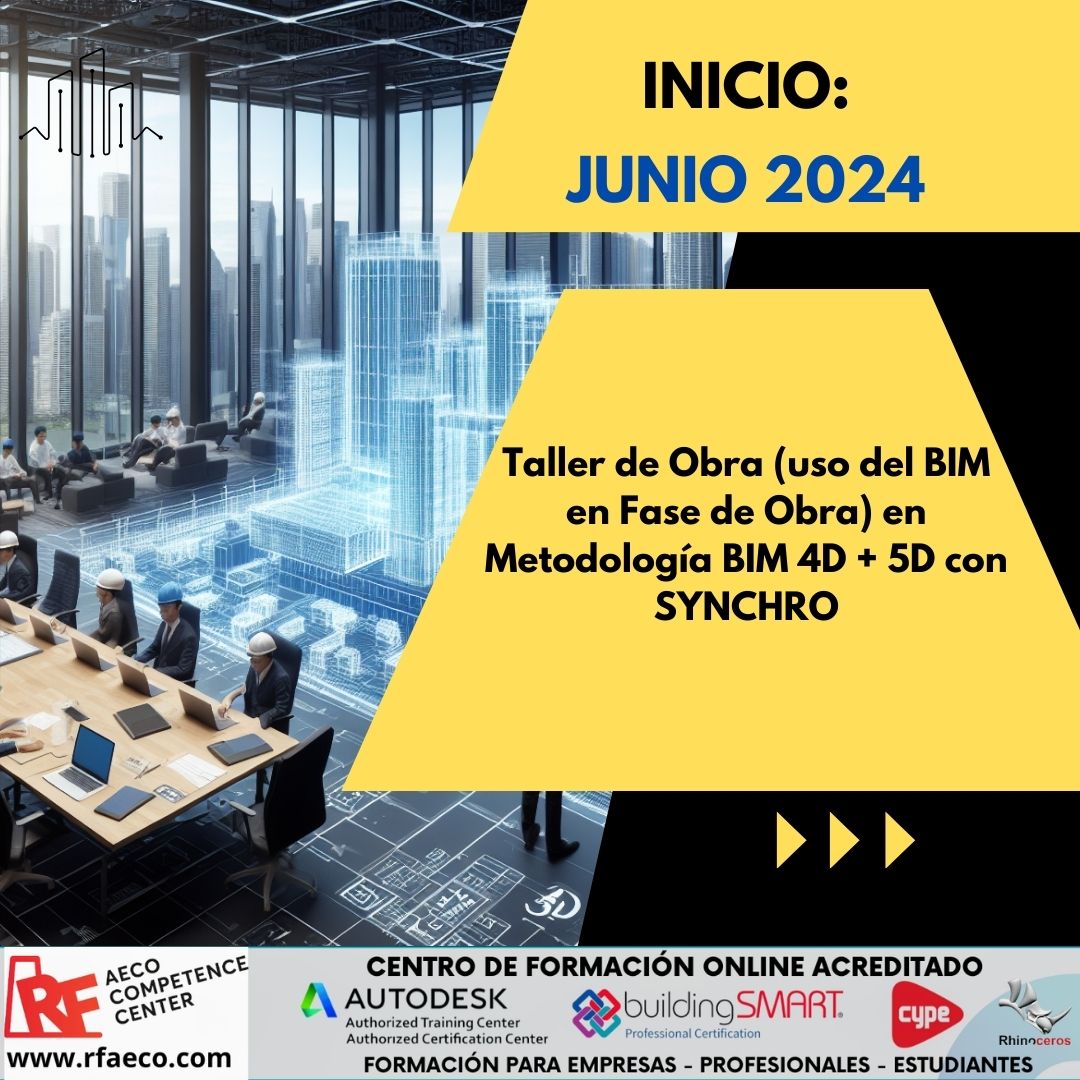 Curso Streaming sobre Metodología BIM 4D 5D Obra Lineal