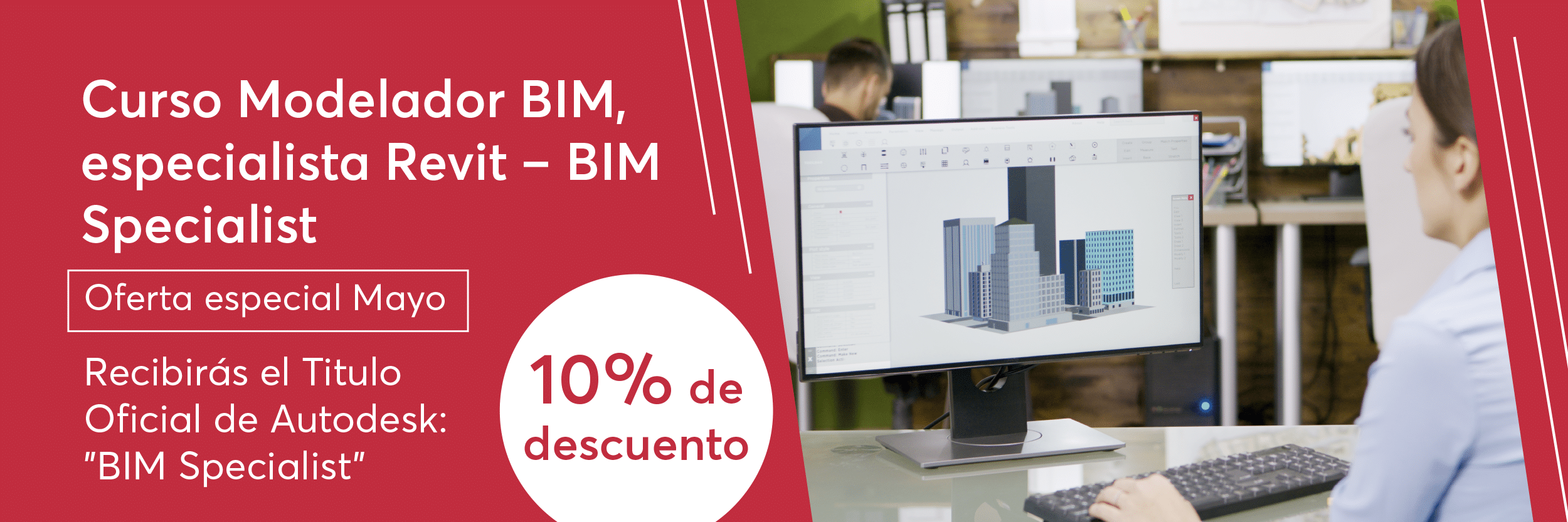 Curso Modelador BiM Revit, oferta