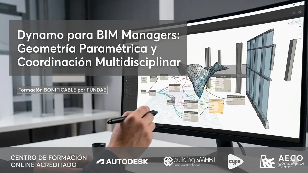 Dynamo para BIM Managers: Geometría Paramétrica y Coordinación Multidisciplinar - RF AECO Competence Center
