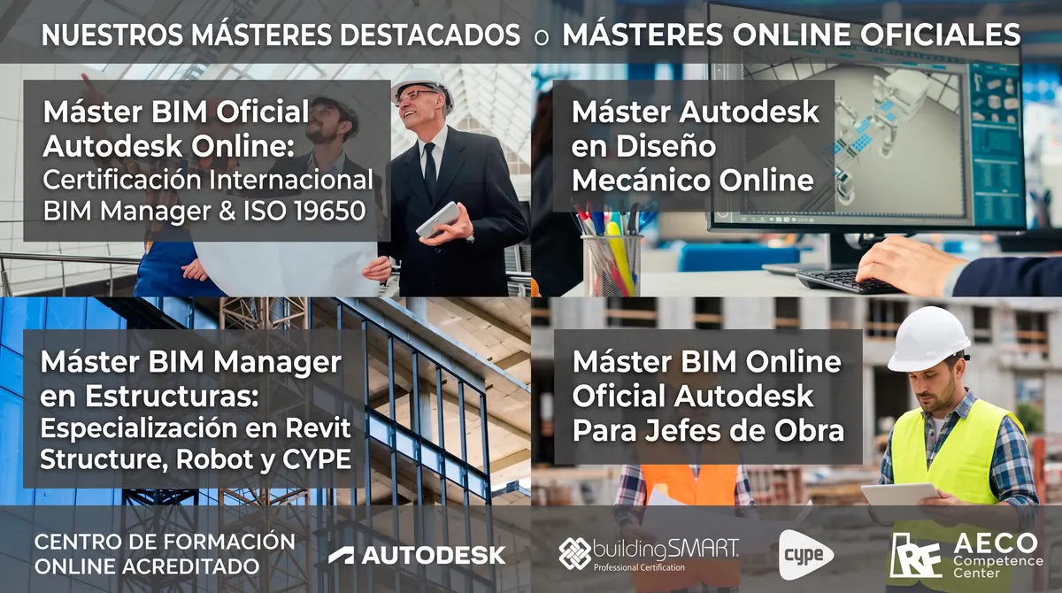 Nuestros Másters BIM online