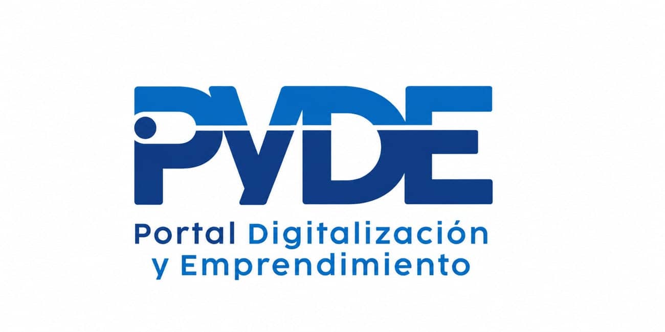 Logo de PYDE, Portal de Digitalización y Emprendimiento, iniciativa de la CNC y la PTEC para impulsar la IA en la construcción